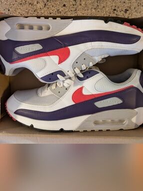 Men's Nike Air Max 90 Size 14 Eggplant Berry Grape